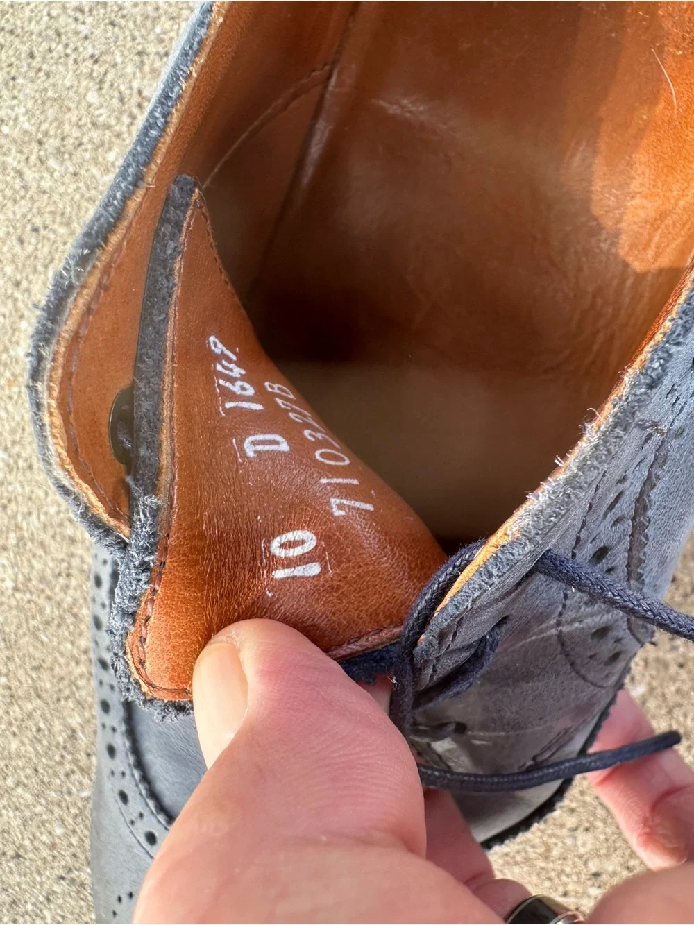 Allen Edmonds stylish wingtip